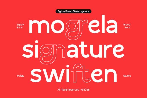 Egiloy Font - Preview 6