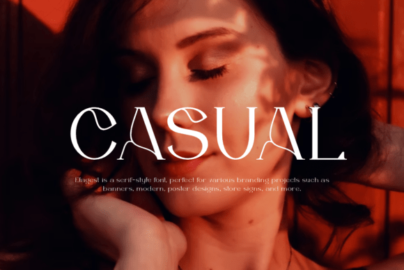 Elagest Font PNG with transparent background - Preview 1
