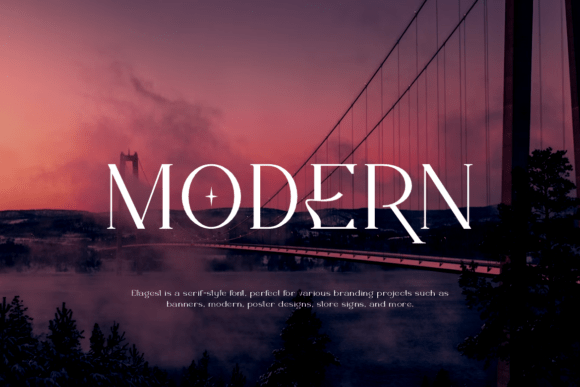 Elagest Font PNG with transparent background - Preview 6