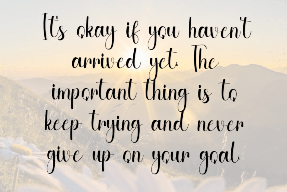 Fairytails Font - Preview 3