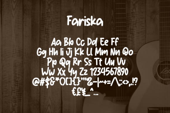 Farisika Font - Preview 1