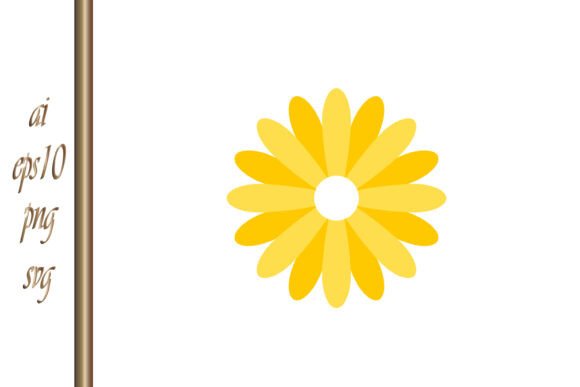 Flower Leaf Icon Eco Clipart Cartoon