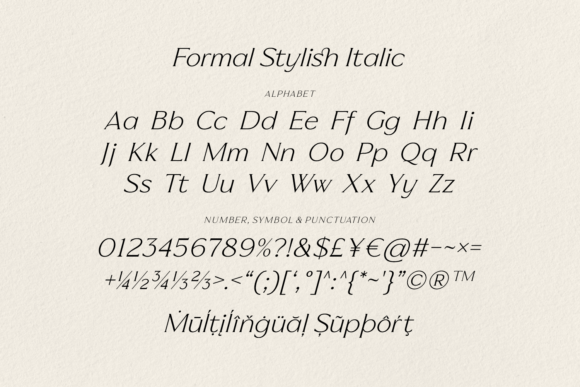 Formal Stylish Font - Preview 5