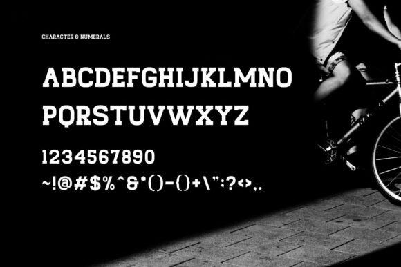 Gearmax Font PNG with transparent background - Preview 1