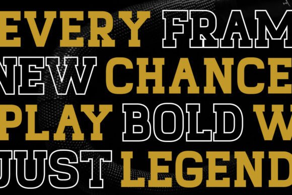 Gearmax Font PNG with transparent background - Preview 2