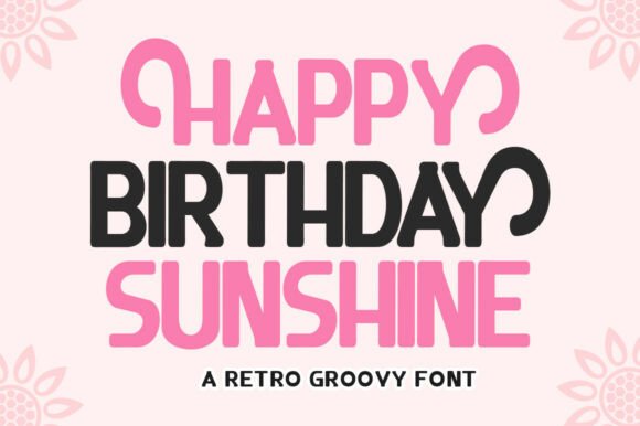 Heart Chunky Font PNG with transparent background - Preview 1