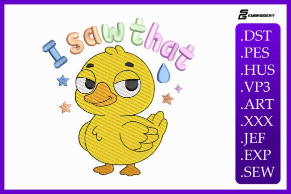 I Saw That Duck Quote