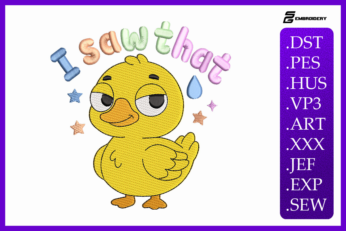 I Saw That Duck Quote
