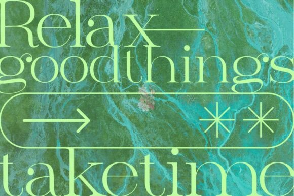 Jina Glow Font PNG with transparent background - Preview 6
