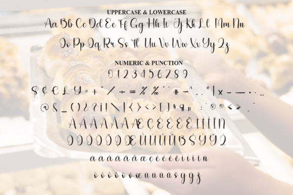 Limited Bakery Font PNG with transparent background - Preview 6