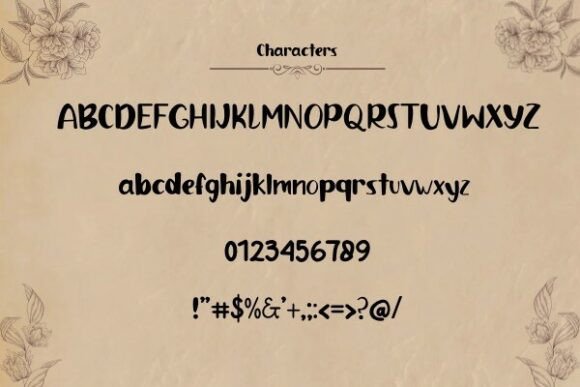 Medulaone Font PNG with transparent background - Preview 3