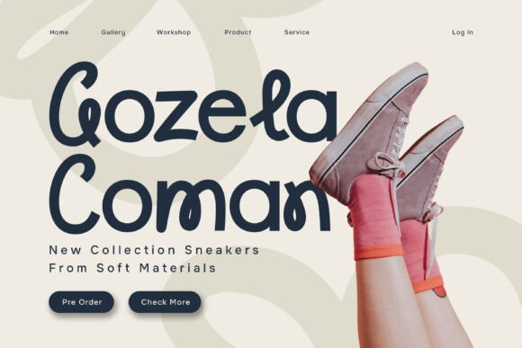 Miravel Font font preview - 1