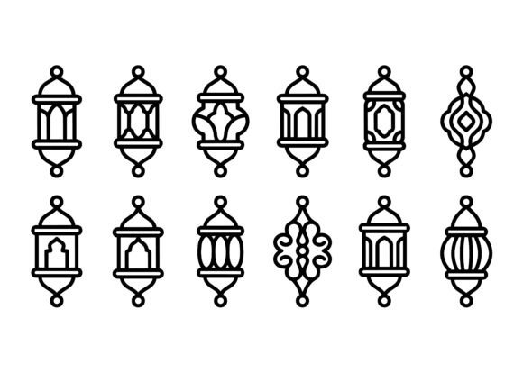 Moroccan Lantern SVG Bundle