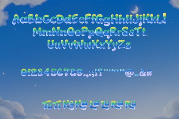 Plumgumty Font PNG with transparent background - Preview 2