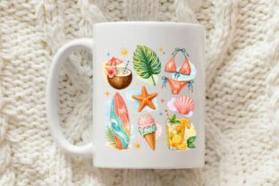 Preppy Summer Beach Cute Vibes PNG Graphic by SR Design · Creative Fabrica