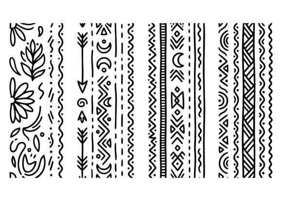 Tribal Border SVG Bundle