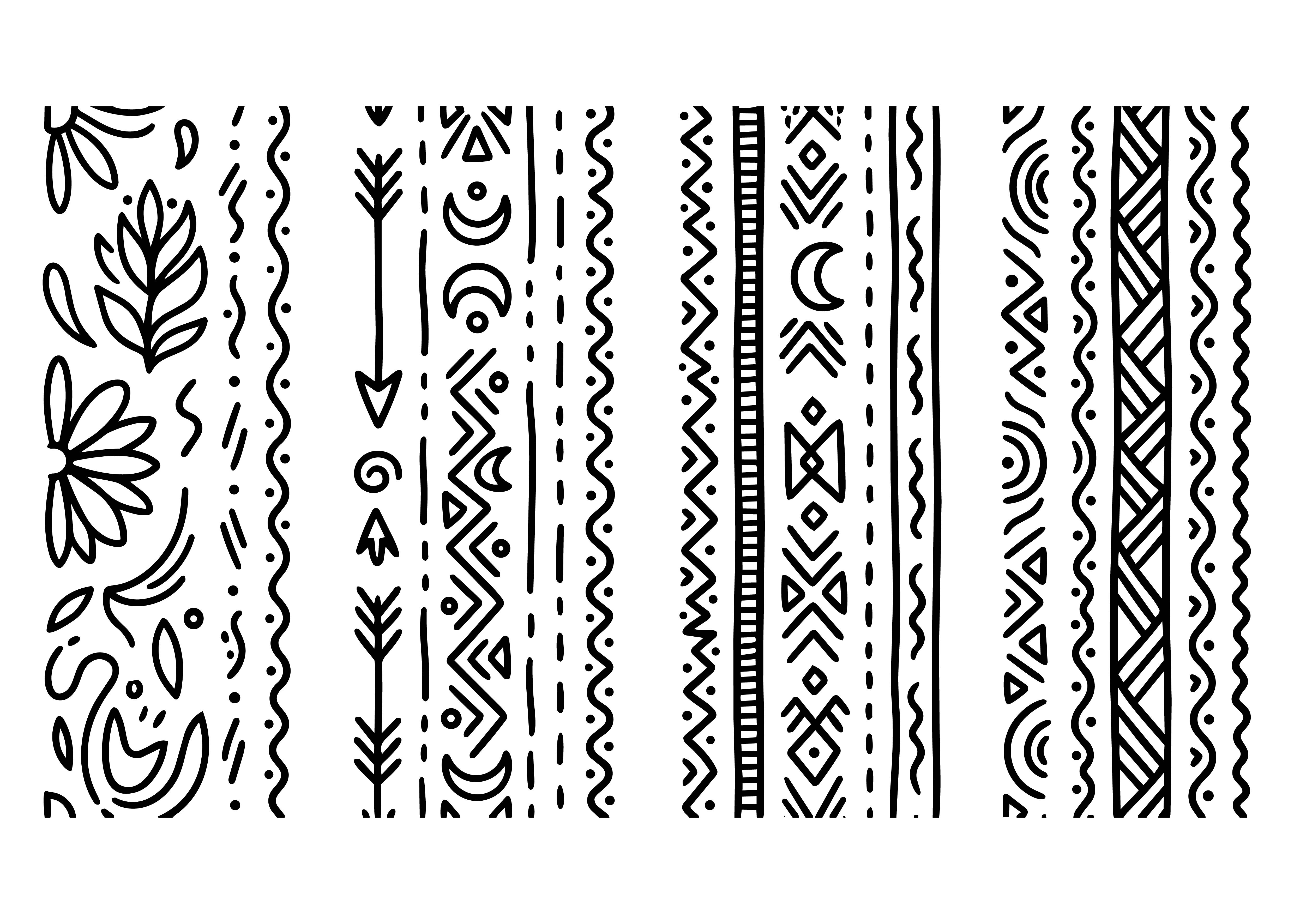 Tribal Border SVG Bundle