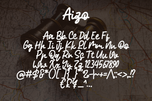 Aizo Font - Preview 1
