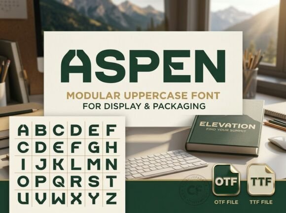 Aspen Font - Preview 2