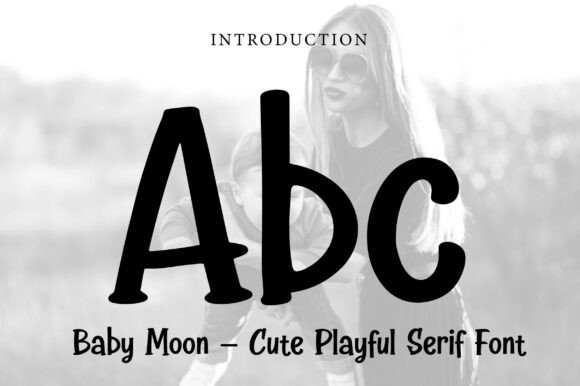 Baby Moon Font - Preview 1