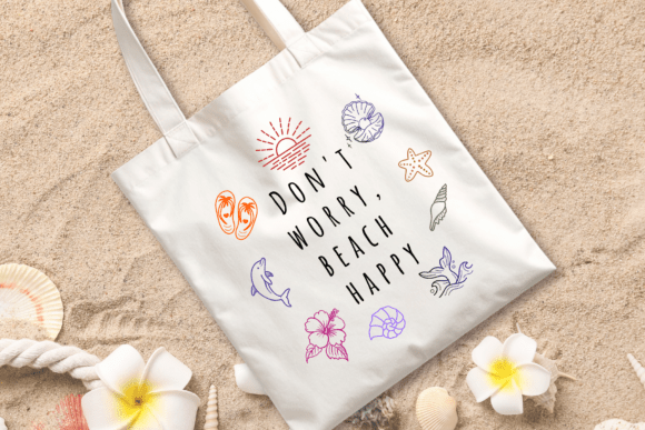 Beach Club Doodle Font - Preview 2