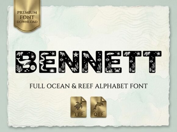 Bennett Font - Preview 2