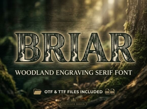 Briar Font - Preview 1