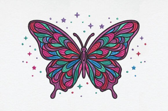 Butterfly Embroidery