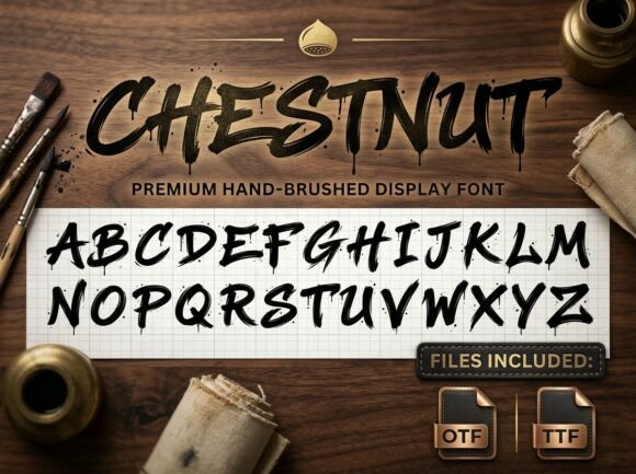 Chestnut Font - Preview 1