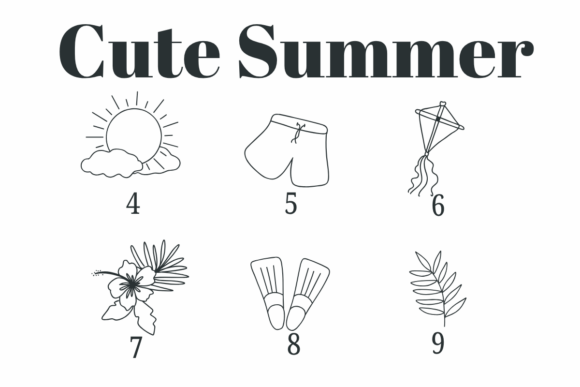 Cute Summer Font - Preview 3