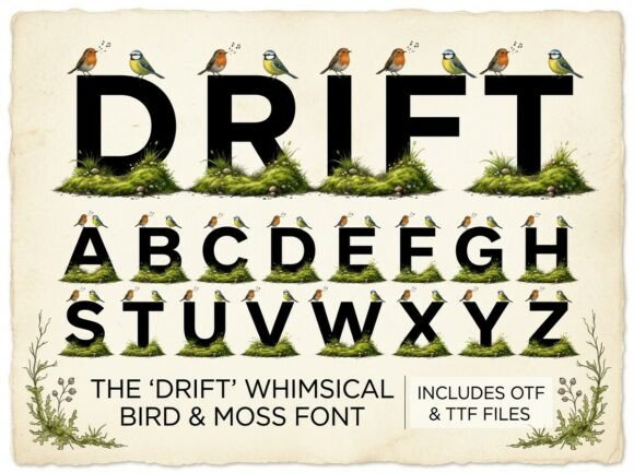 Drift Font - Preview 1