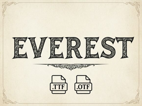 Everest Font - Preview 1