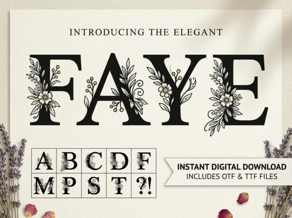 Faye Font - Preview 1