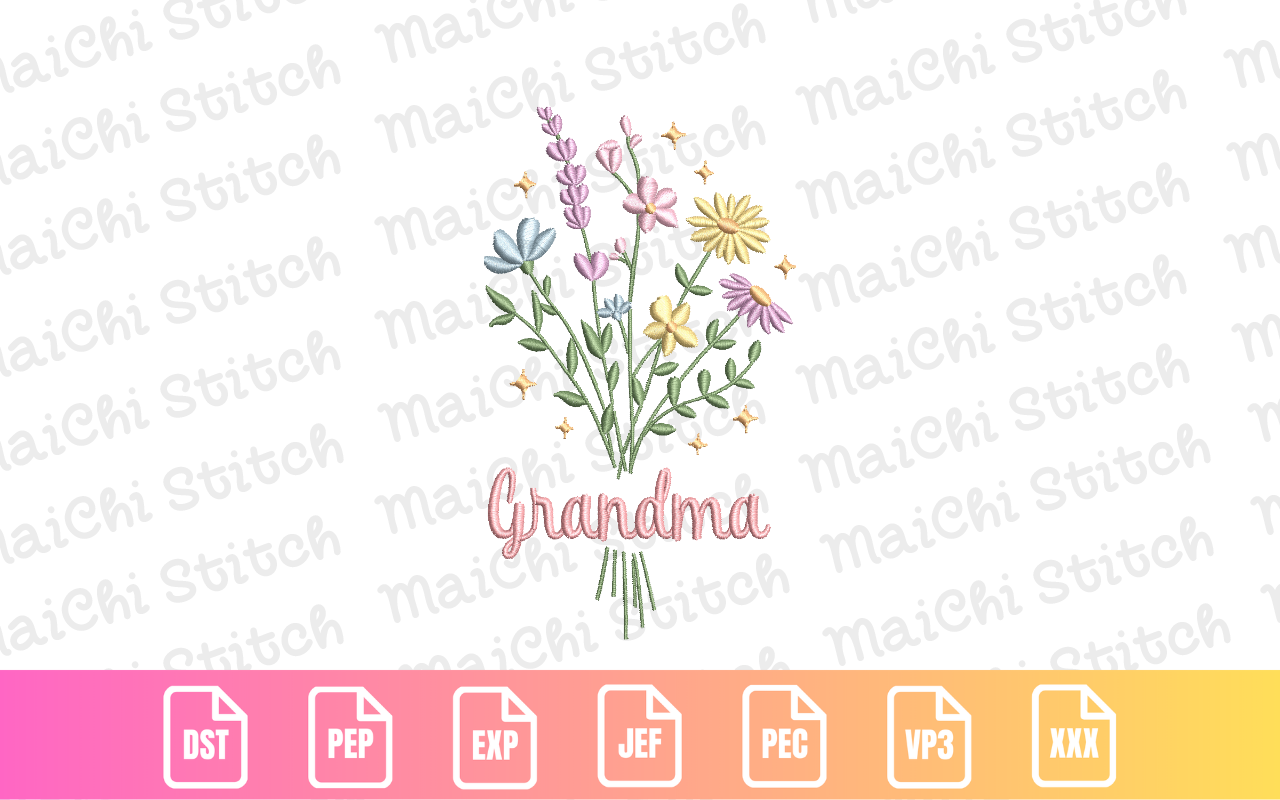 Floral Grandma Wildflower
