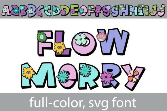 Flowmerry Font - Preview 1