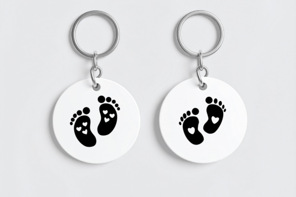 Footprint Icon Set Font PNG with transparent background - Preview 5