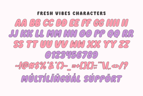 Fresh Vibes Font - Preview 2