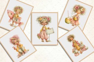 Funny Summer Beach Girl Clipart Bundle Graphic by Rose Art · Creative ...