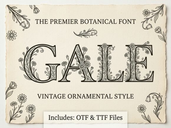Gale Font - Preview 2