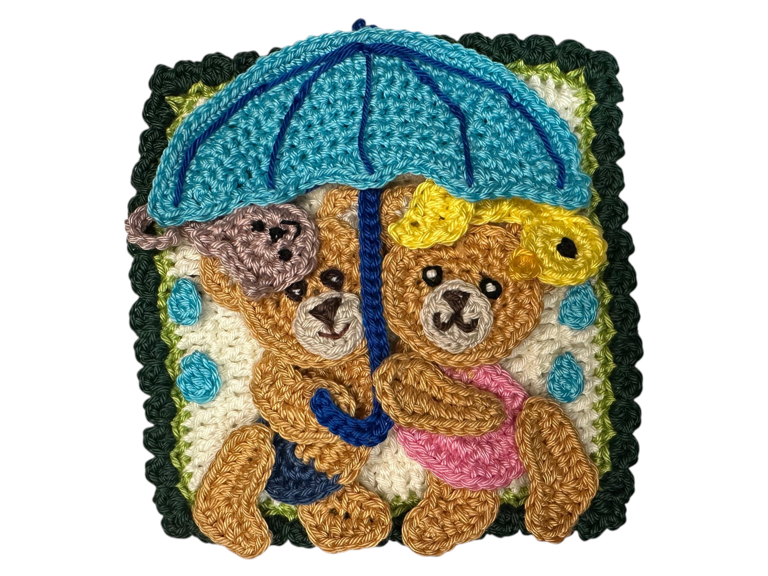 Granny Square Bear 9 Crochet Pattern