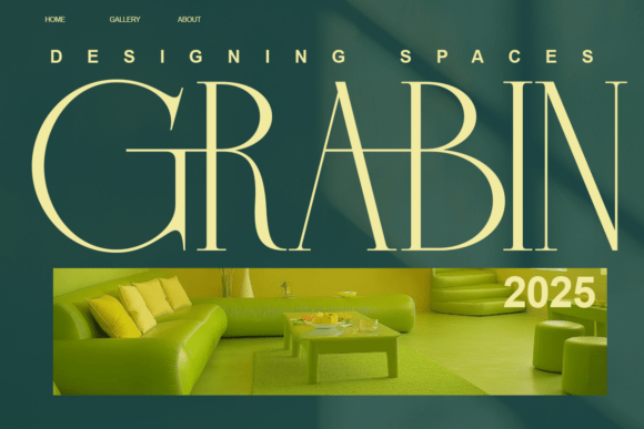 Gremont Arquela Font PNG with transparent background - Preview 3