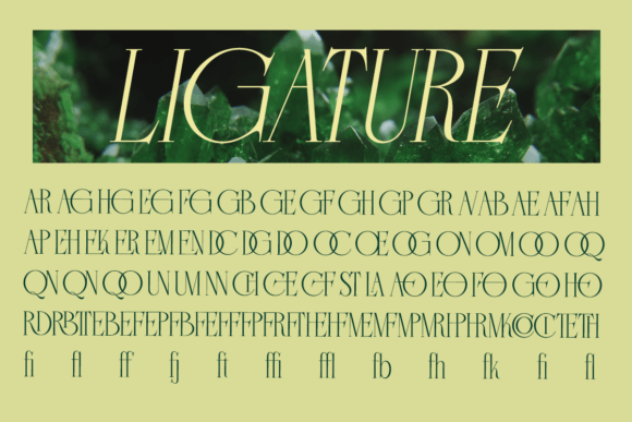 Gremont Arquela Font PNG with transparent background - Preview 4
