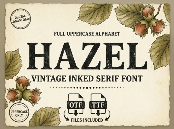 Hazel Font - Preview 1