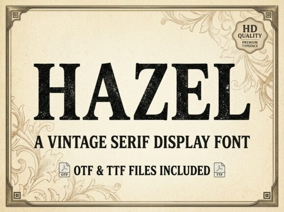 Hazel Font - Preview 2
