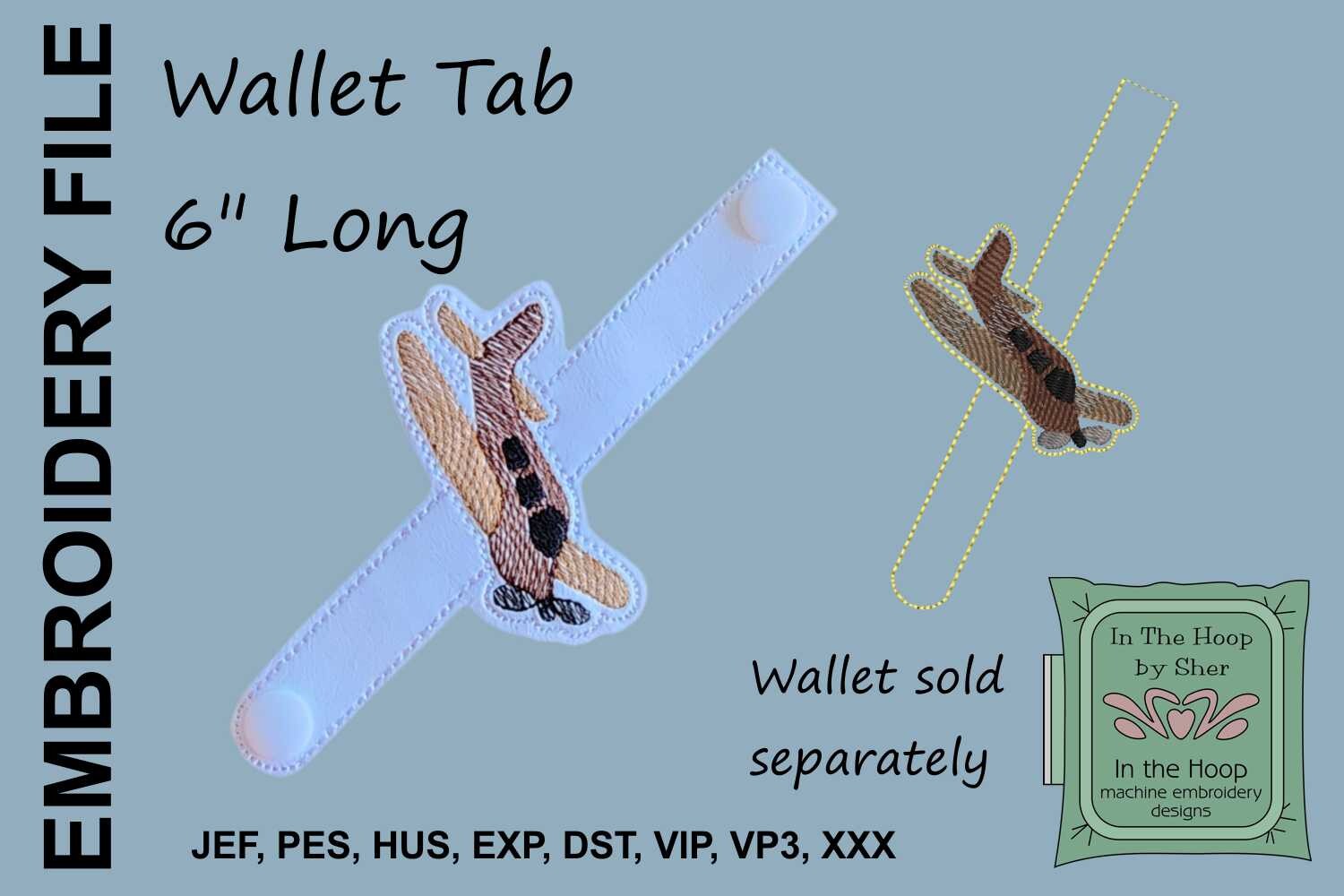ITH Airplane Wallet Tab