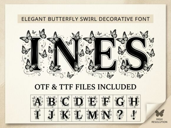 Ines Font PNG with transparent background - Preview 2