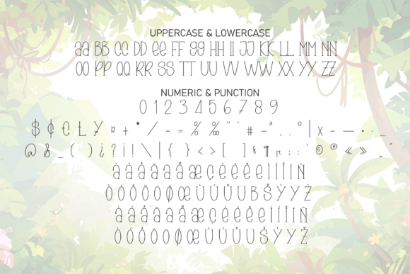 Jungleland Font PNG with transparent background - Preview 6