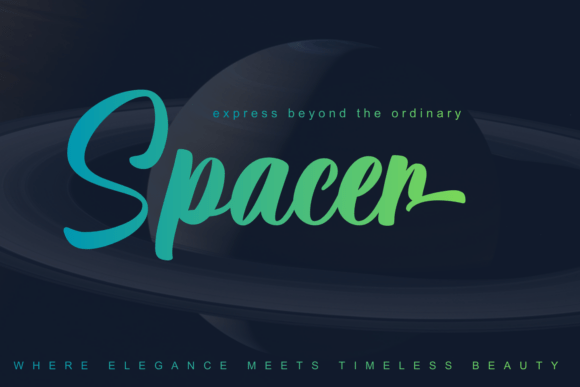 Meliga Font PNG with transparent background - Preview 3