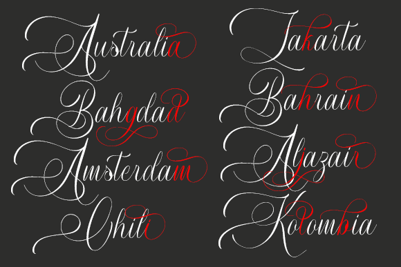 Monila Font PNG with transparent background - Preview 6