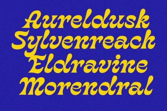 Morheim Font PNG with transparent background - Preview 2
